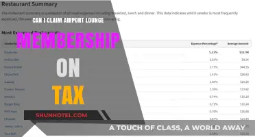 Airport Lounge Membership: Tax-Deductible?