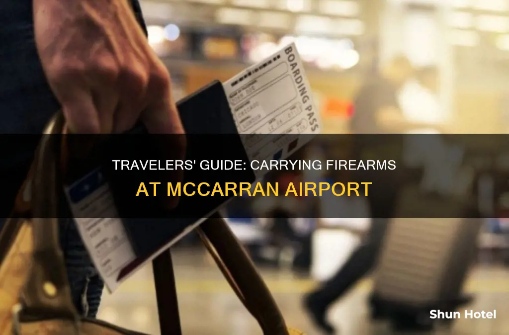 can i conceal carry at mccarran airport