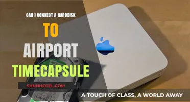 Hard Drive Connection to Airport Time Capsule