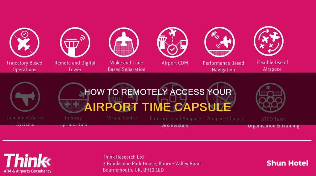 can i connect to my airport time capsule remotely