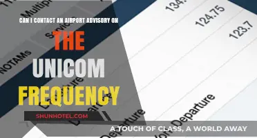 Unicom Frequency: Contacting Airport Advisory