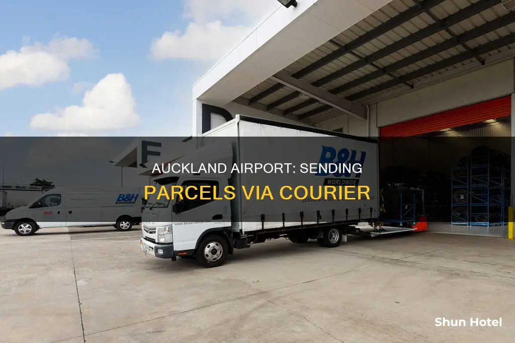 can i courier a parcel from auckland international airport