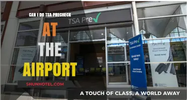 TSA PreCheck: Enroll at the Airport?