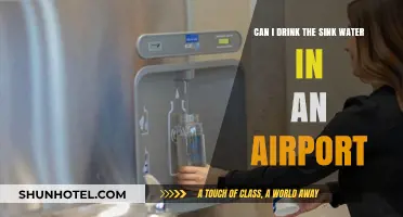 Airport Sink Water: Safe to Drink?