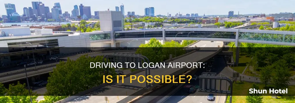 can i drive to logan airport