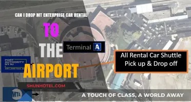 Enterprise Car Rental: Airport Drop-off Options