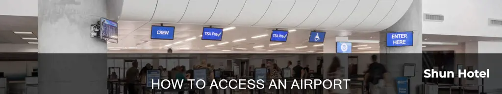 can i enter airport without ticket
