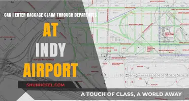 Indy Airport Hack: Departures to Baggage Claim