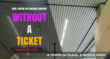 Exploring Pittsburgh Airport Without a Ticket