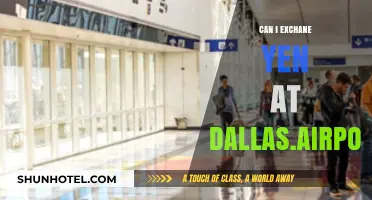Exchanging Yen at Dallas Airport: Is It Possible?