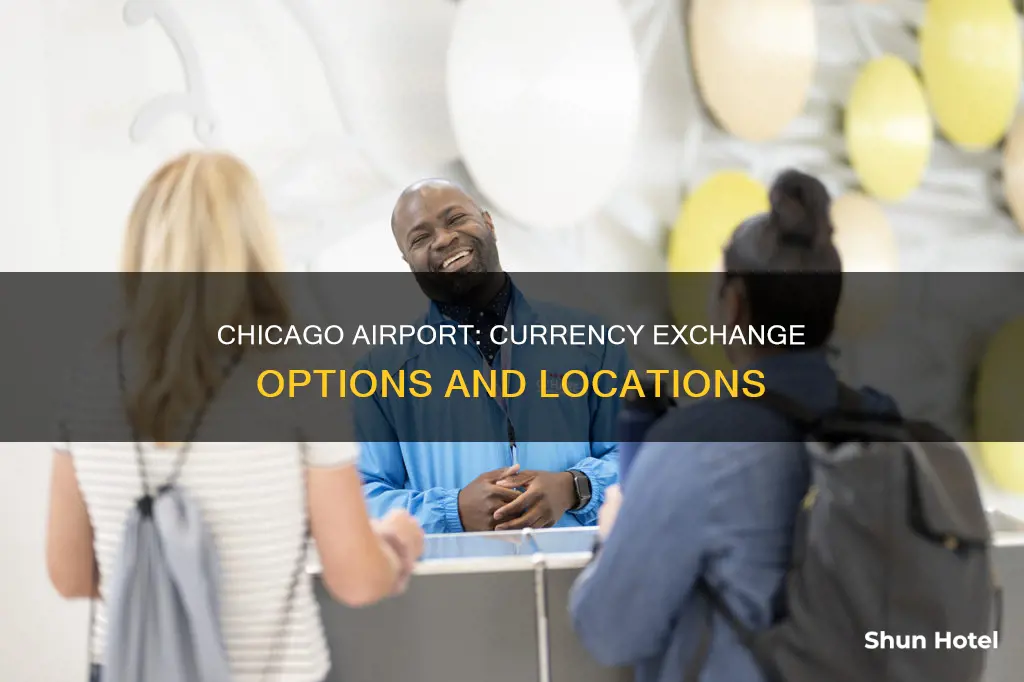 can i exchange money at chicago airport