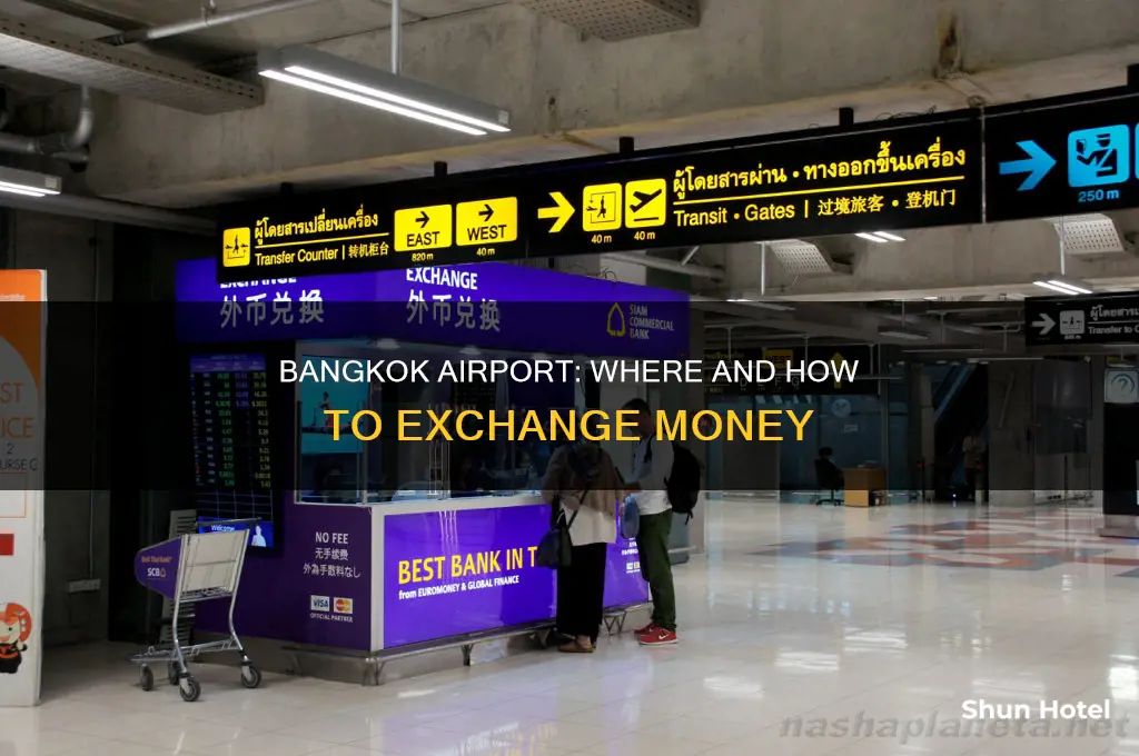 can i exchange money in bangkok airport