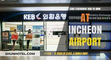 Exchanging USD to KRW at Incheon Airport: Is it Possible?