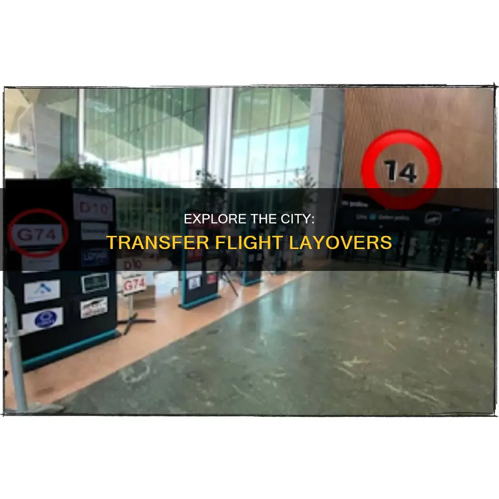 can i exit the airport after transfer flight