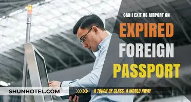 Expired Foreign Passport: Can I Exit US Airports?
