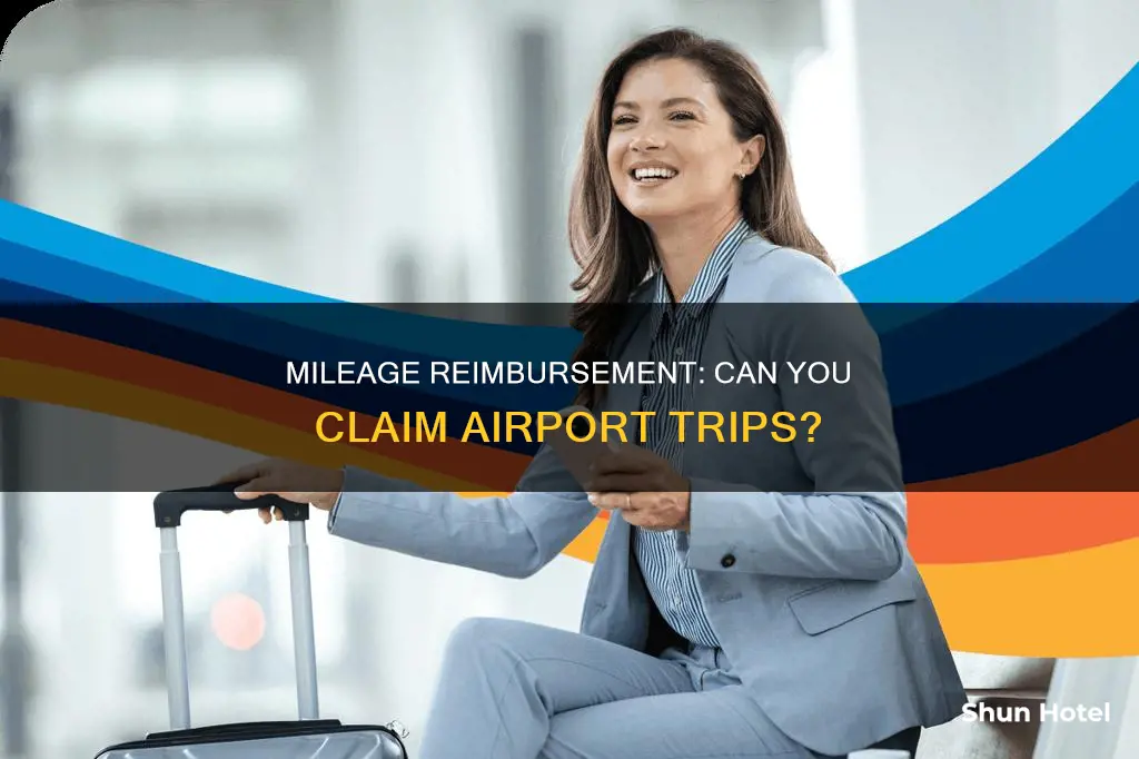 can i expense mileage to airport