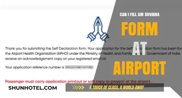 Air Suvidha Form: Airport Availability and Benefits
