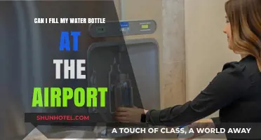 How to Fill Your Water Bottle at Airports