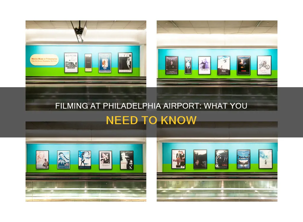 can i film at the philadelphia airport