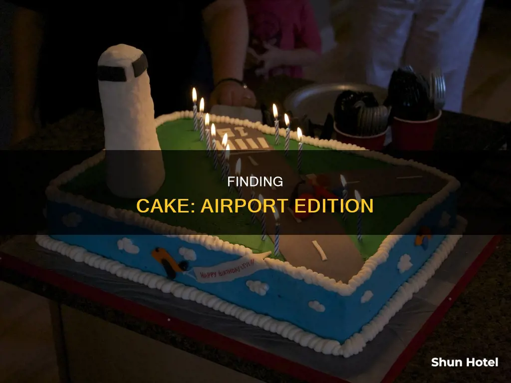 can i find a cake in an airport