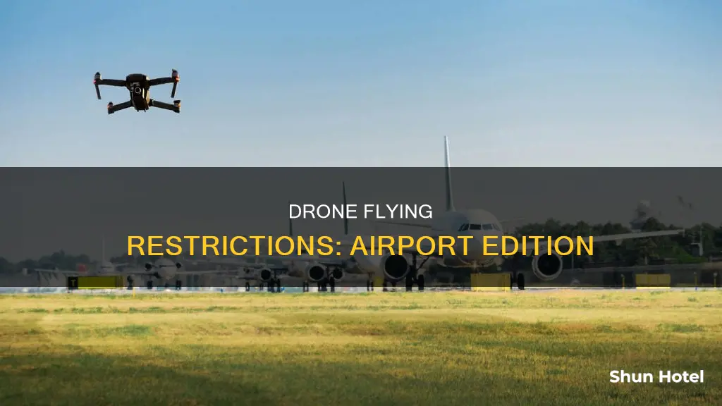 can i fly a droane near an airport