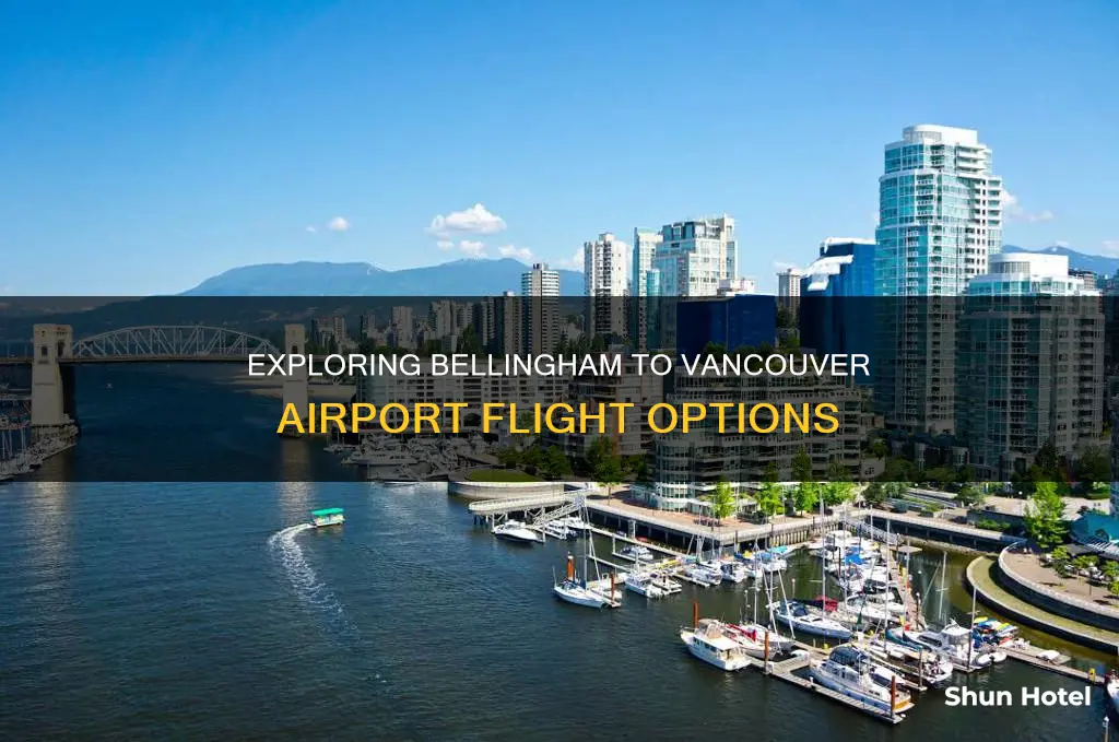 can i fly from bellingham to vancouver airport in canada