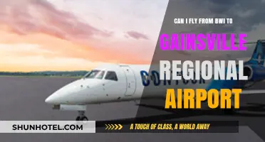 Direct Flights: BWI to Gainesville Regional Airport
