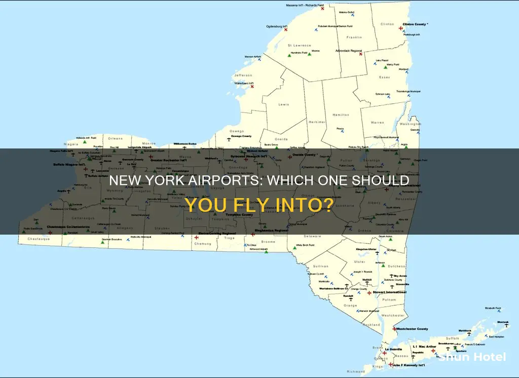 can i fly into any new york airport