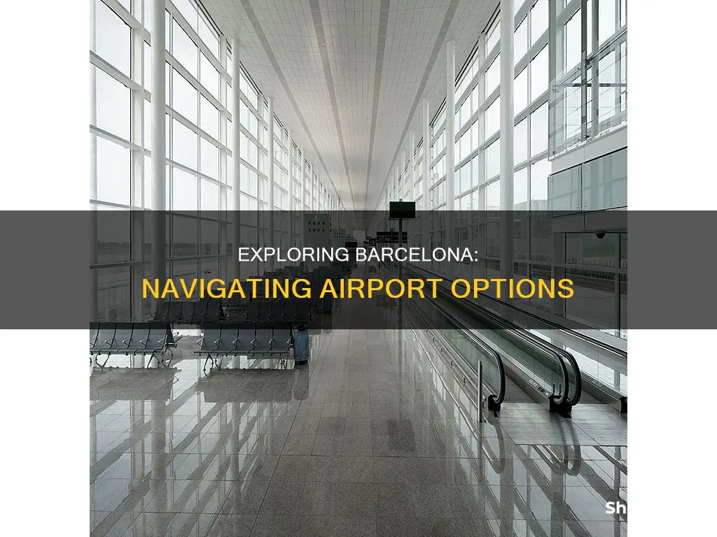 can i fly into barcelona airport
