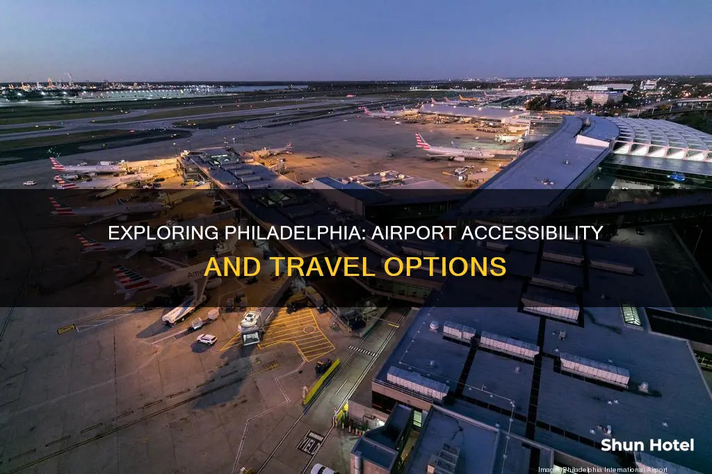 can i fly into philadelphia airport