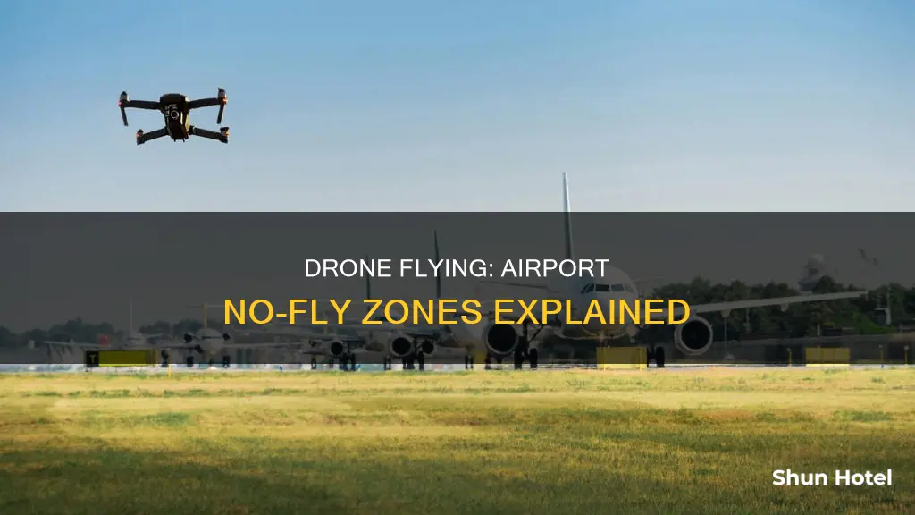 can i fly my drone by any airport