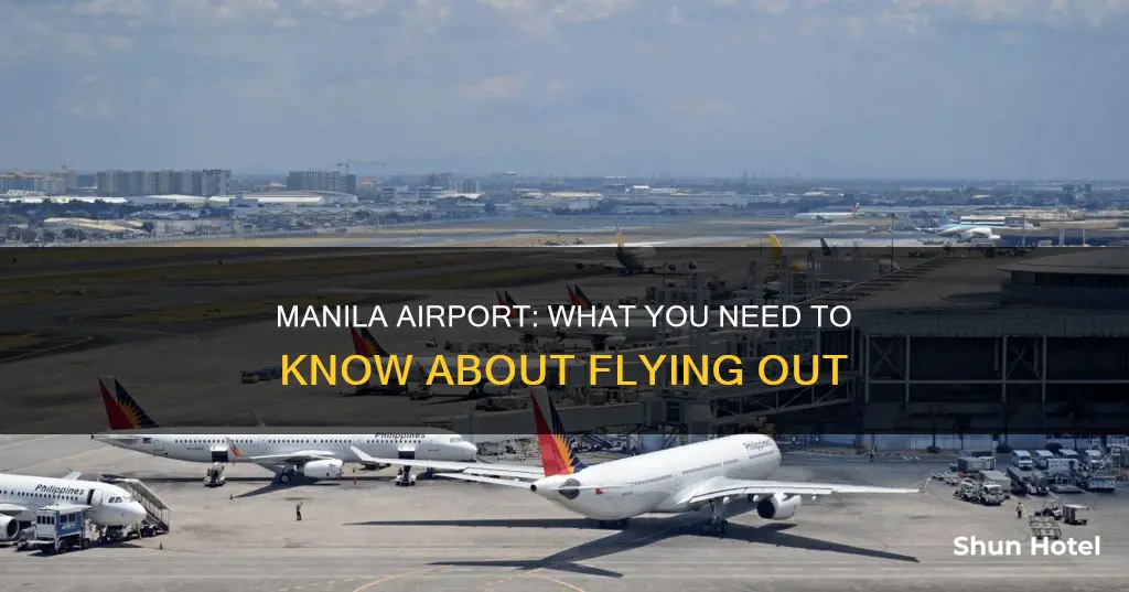 can i fly out of manila airport