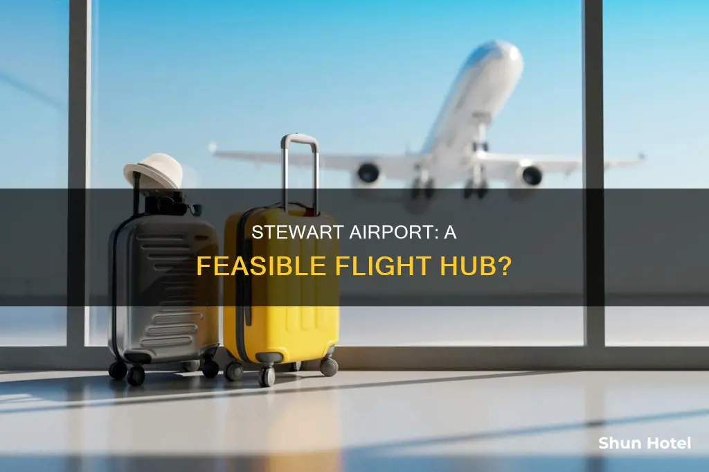 can i fly out of stewart airport