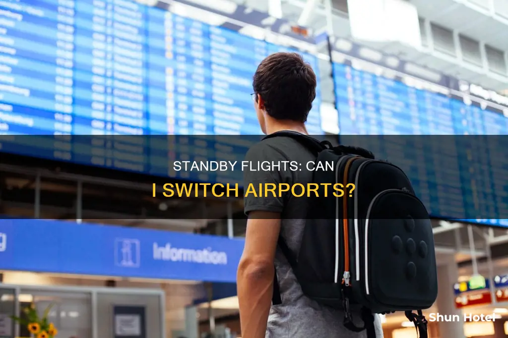 can i fly standby from a different airport