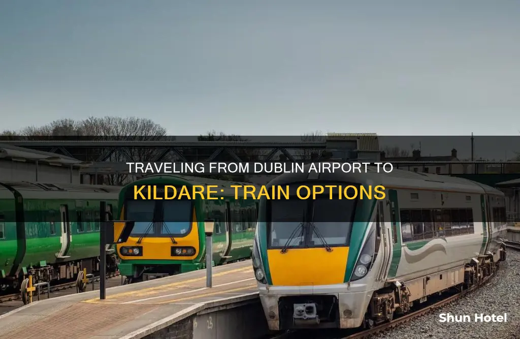 can i ge a train from dublin airport to kildare