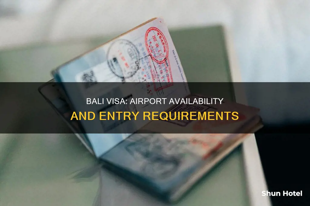 can i get a bali visa at the airport
