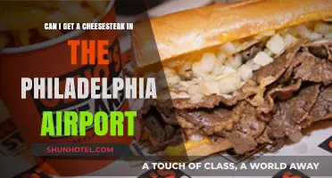 Cheesesteak at Philadelphia Airport: Where to Find It?