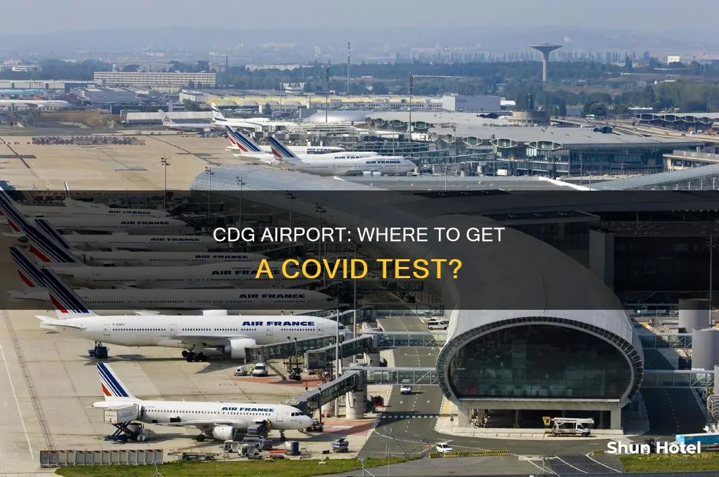can i get a covid test at cdg airport
