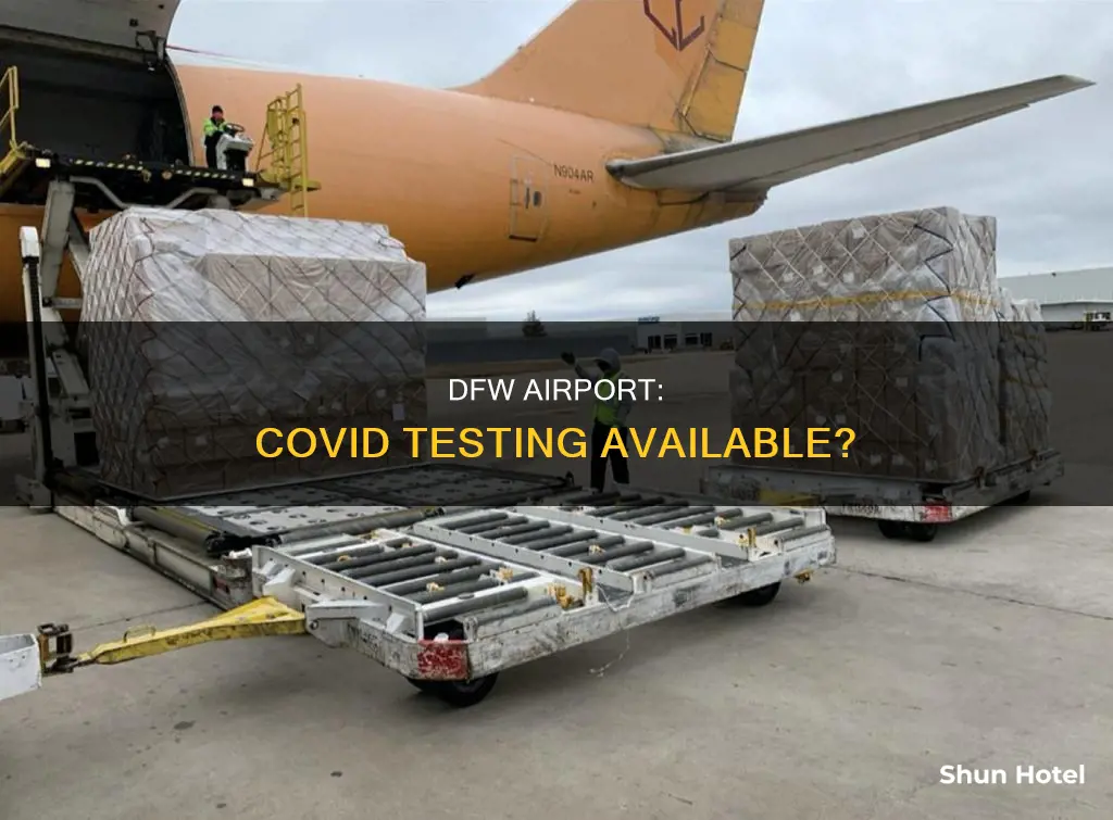 can i get a covid test at dfw airport