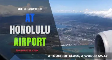 Honolulu Airport: COVID Testing Available?
