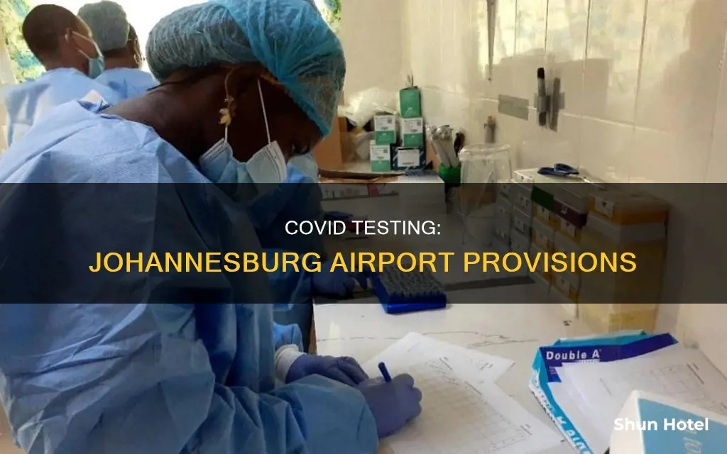 can i get a covid test at johannesburg airport