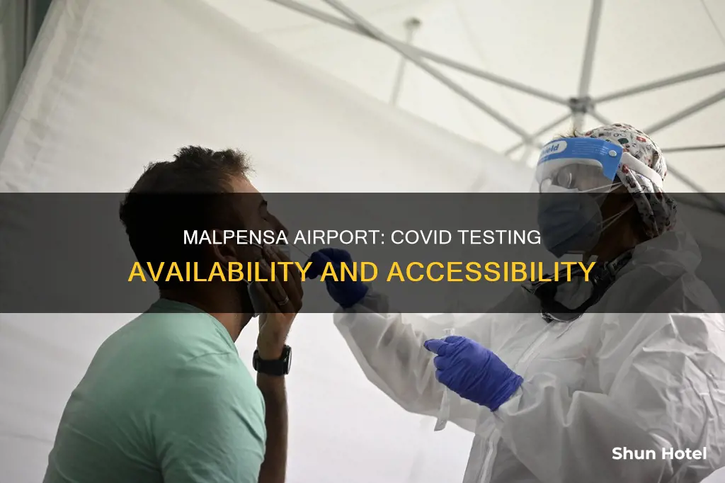 can i get a covid test at malpensa airport