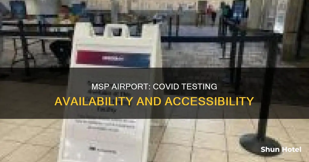 can i get a covid test at msp airport