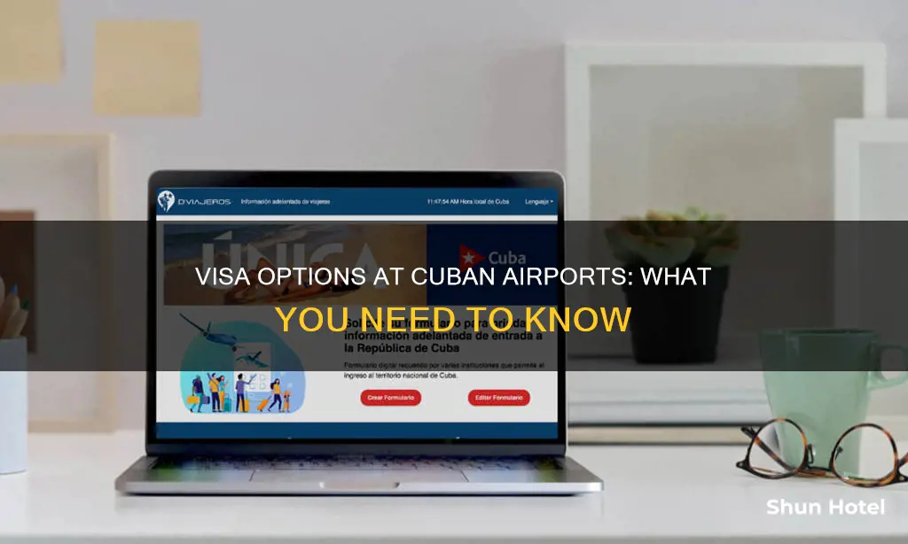 can i get a cuba visa at the airport