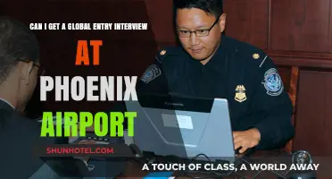 Phoenix Airport: Global Entry Interviews