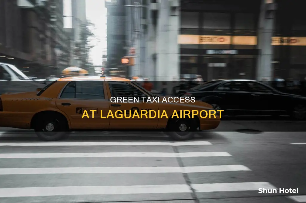 can i get a green taxi at lagaudia airport