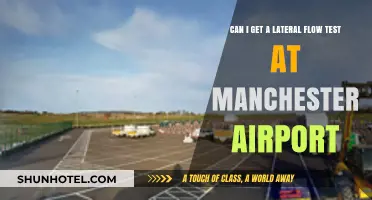 Lateral Flow Tests: Manchester Airport Availability
