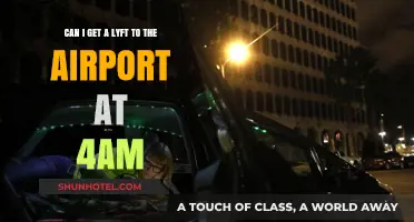 Early Morning Airport Rides with Lyft