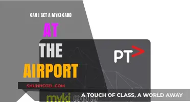 Melbourne Airport Myki Card Availability