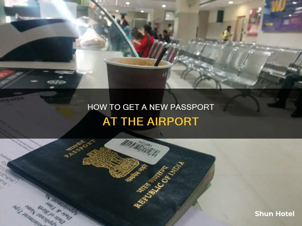 can i get a new passport at the airport